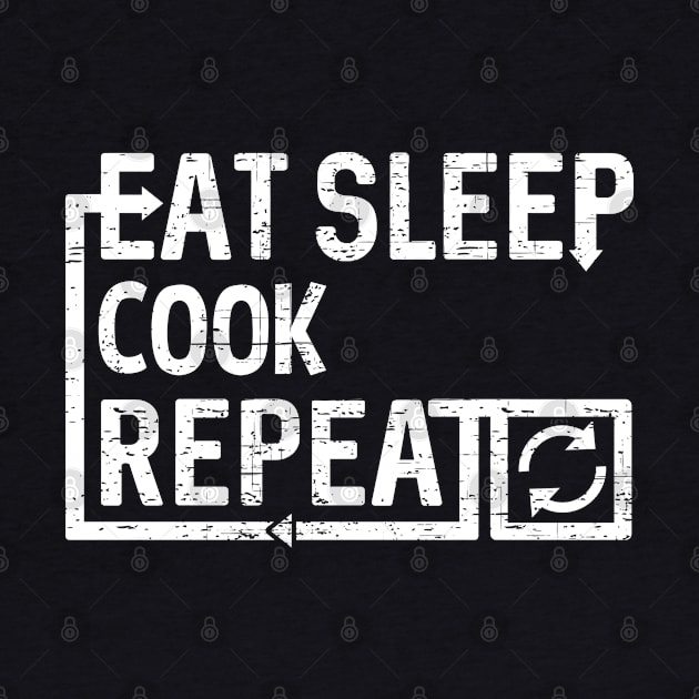 Eat Sleep Cook by Flippin' Sweet Gear